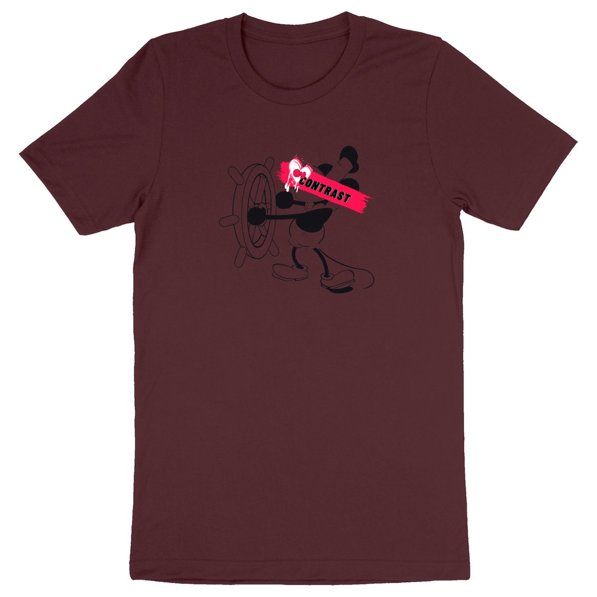 Not Steamboat Willie | Heavyweight Unisex t-shirt - Premium Plus